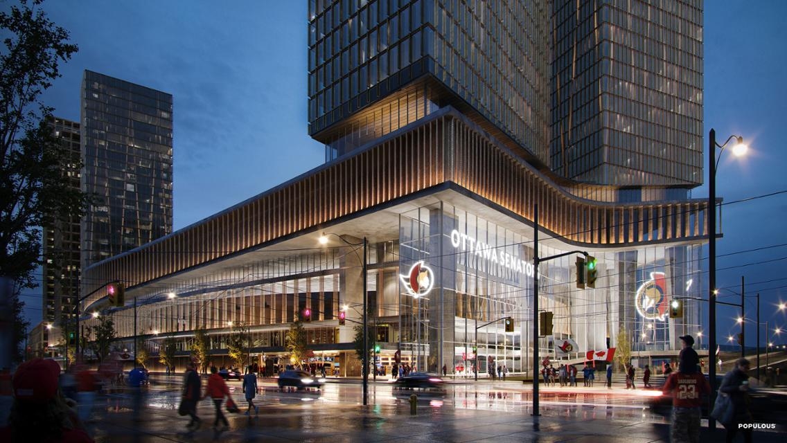 Puck to drop on LeBreton Flats arena as Sens, NCC announce land sale