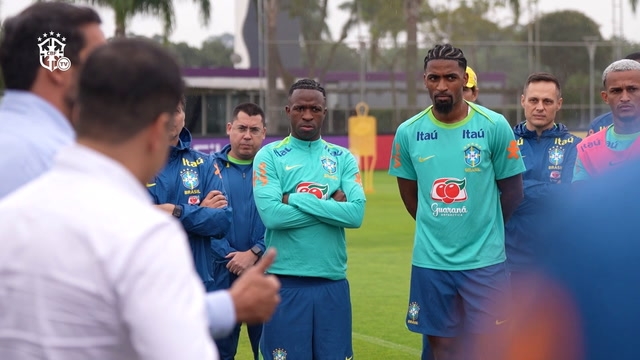 Casemiro, Raphinha and Brazil squad get ready to face Ecuador