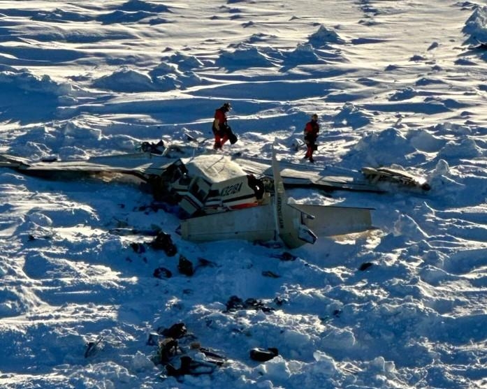 Alaska plane recovery efforts hindered by "difficult conditions," official says