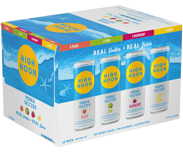 High Noon recalls vodka seltzer packs mislabeled as Celsius energy drinks