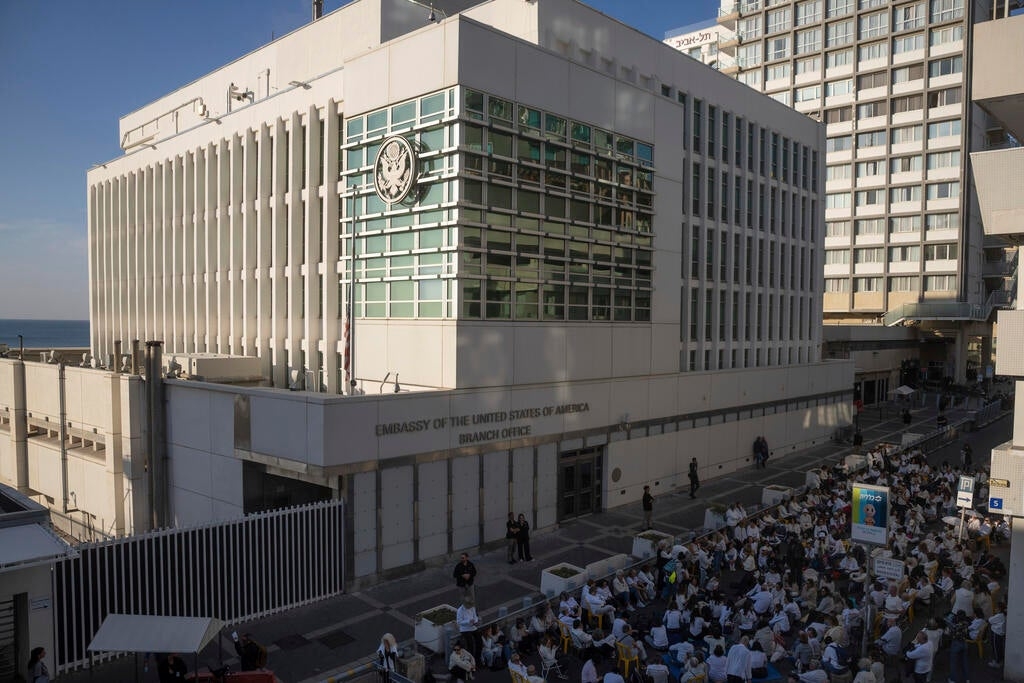 U.S.-German man arrested for attempted firebombing of U.S. Embassy in Tel Aviv