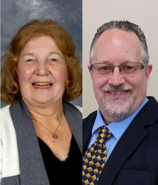 Meet the Chambersburg school board, Region 1 candidates: Faye Gaugler and John Patterson
