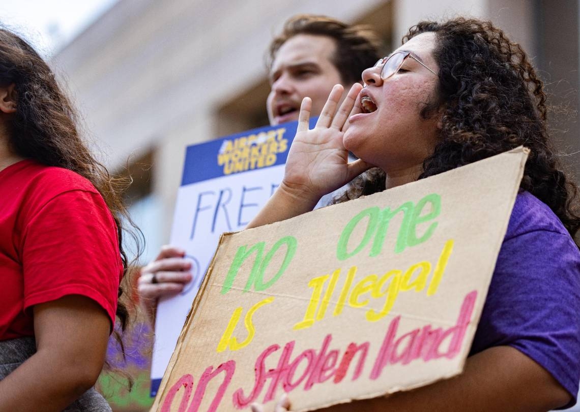 Charlotte rally calls response to anti-ICE protests in LA ‘state-sanctioned violence'