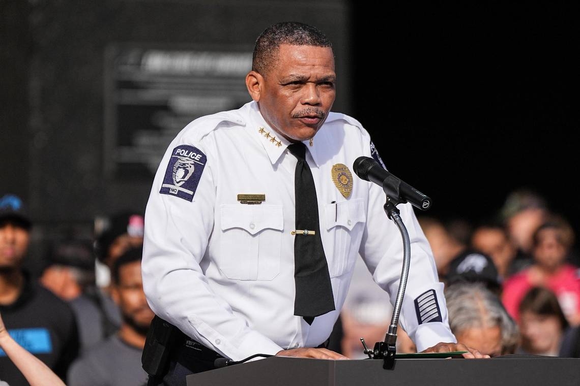 Charlotte leaders plan national search for CMPD Chief Jennings' successor