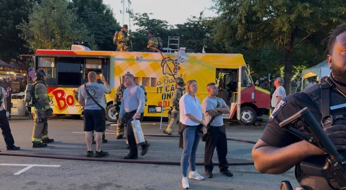 CMPD responds to food truck incident at Lovin' Life Music Fest in Charlotte