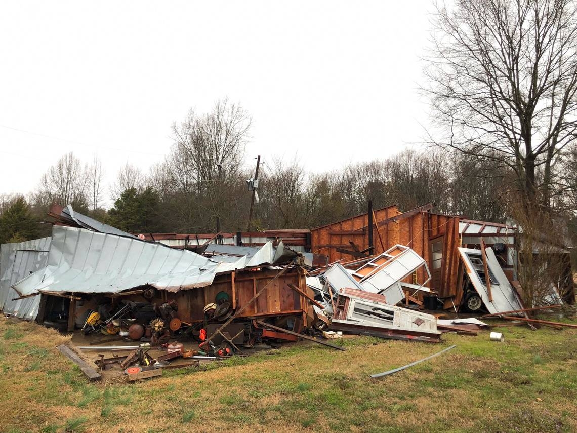 Possible tornado reported near Charlotte-area high school as storms batter the region