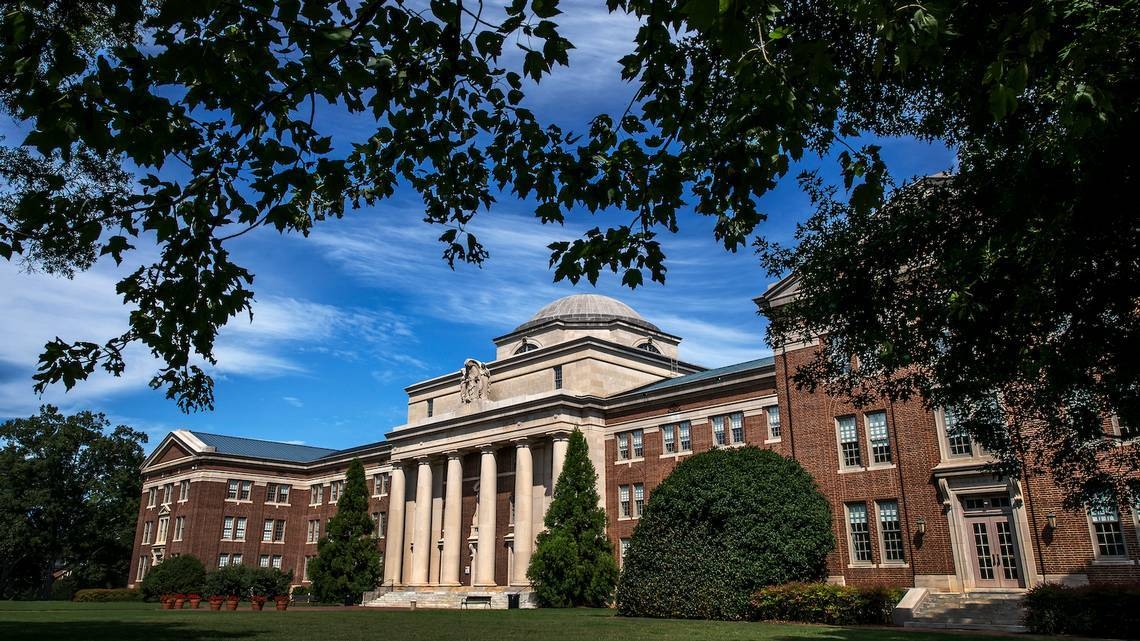 I know speech is protected at Davidson College. I see it all the time.