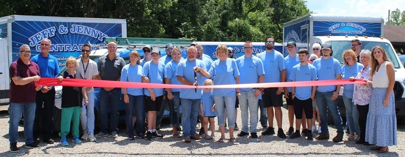 Waverly plumbing company marks 30 years with ribbon cutting, celebration