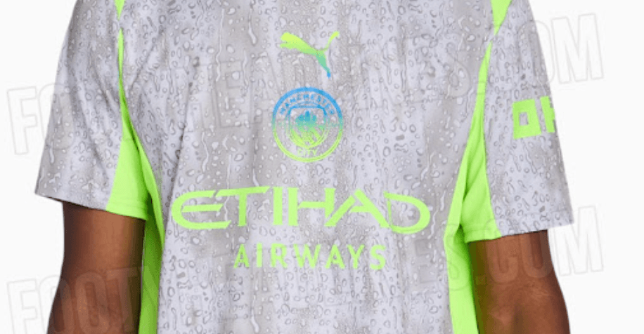 First official photos of brand new 2025/26 Manchester City third kit leaked
