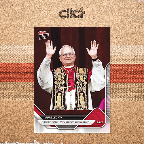 Pope Leo XIV card sets Topps NOW record with 133k sales