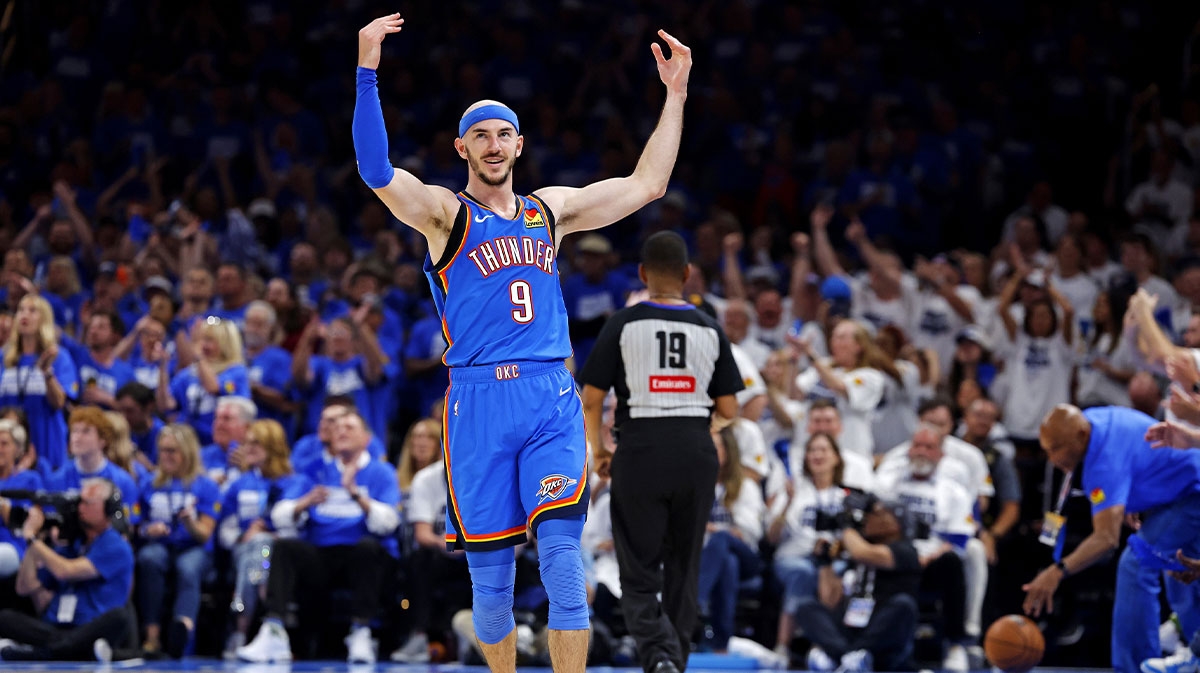 Thunder's Alex Caruso gets special shoutout from Magic Johnson after WCF