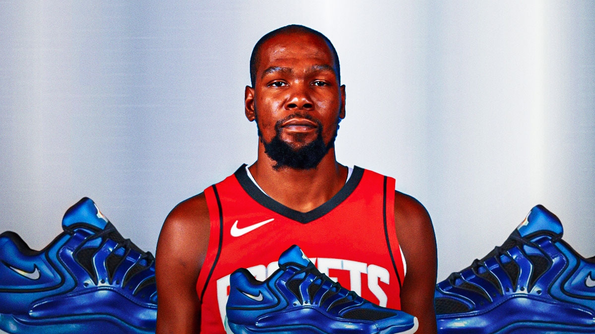 Kevin Durant's Nike KD 18 ‘International Blue' inspired by Nike Foamposite