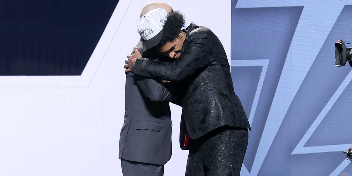 Spurs' Dylan Harper a roller-coaster ride of emotions after going No. 2