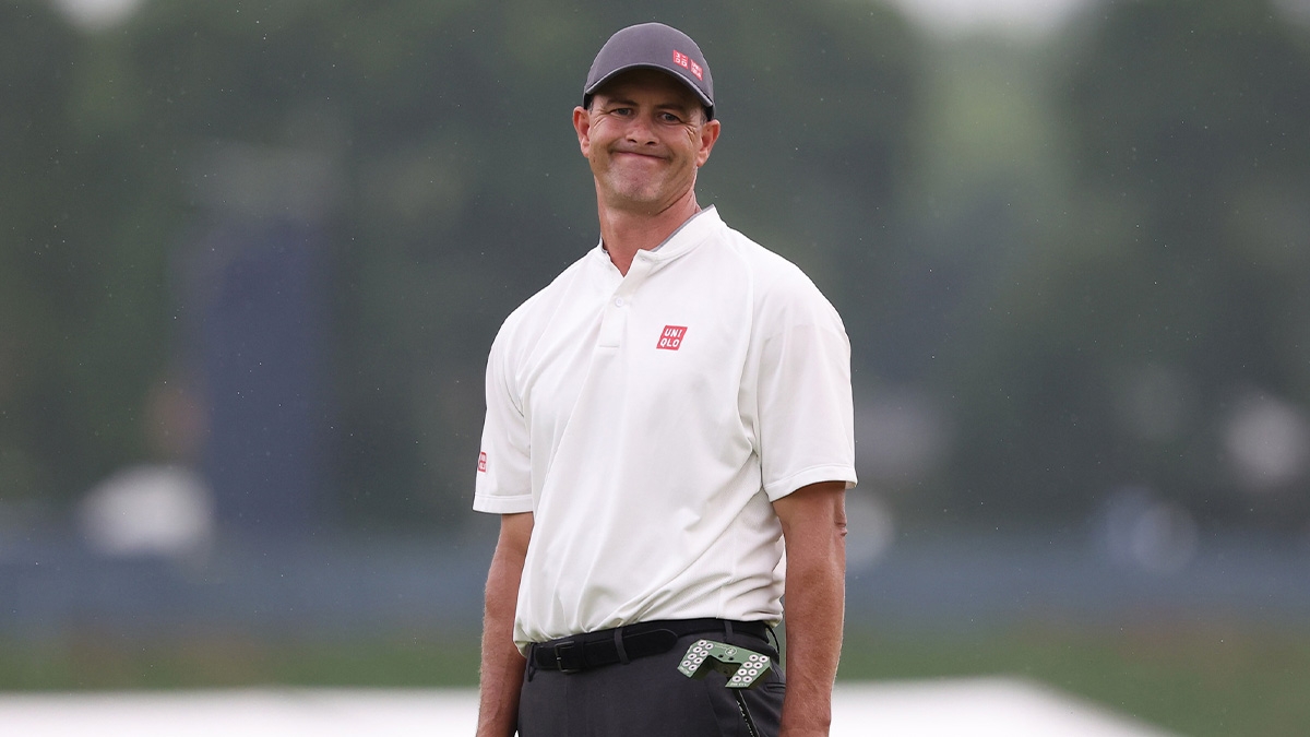 Adam Scott's classy gesture to JJ Spaun despite brutal US Open 4th round