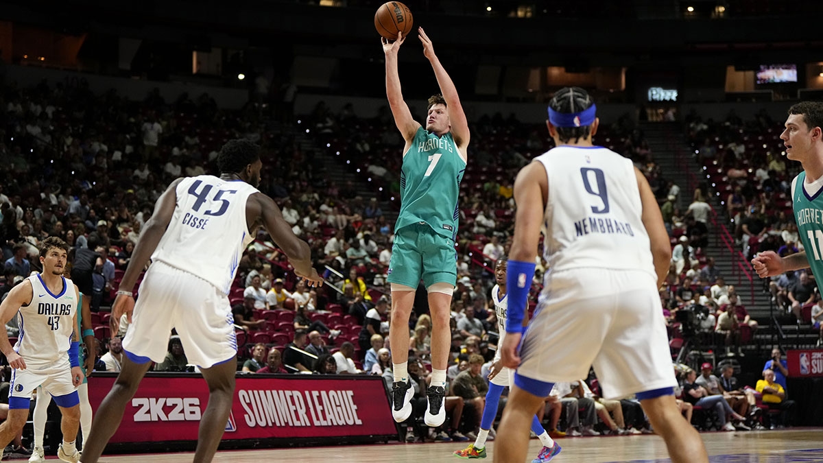 Hornets rookie Kon Knueppel's ‘awesome' reaction to encouraging Klay Thompson message