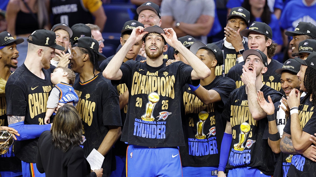 How Thunder forward Chet Holmgren's injury battle makes NBA title even more sweet