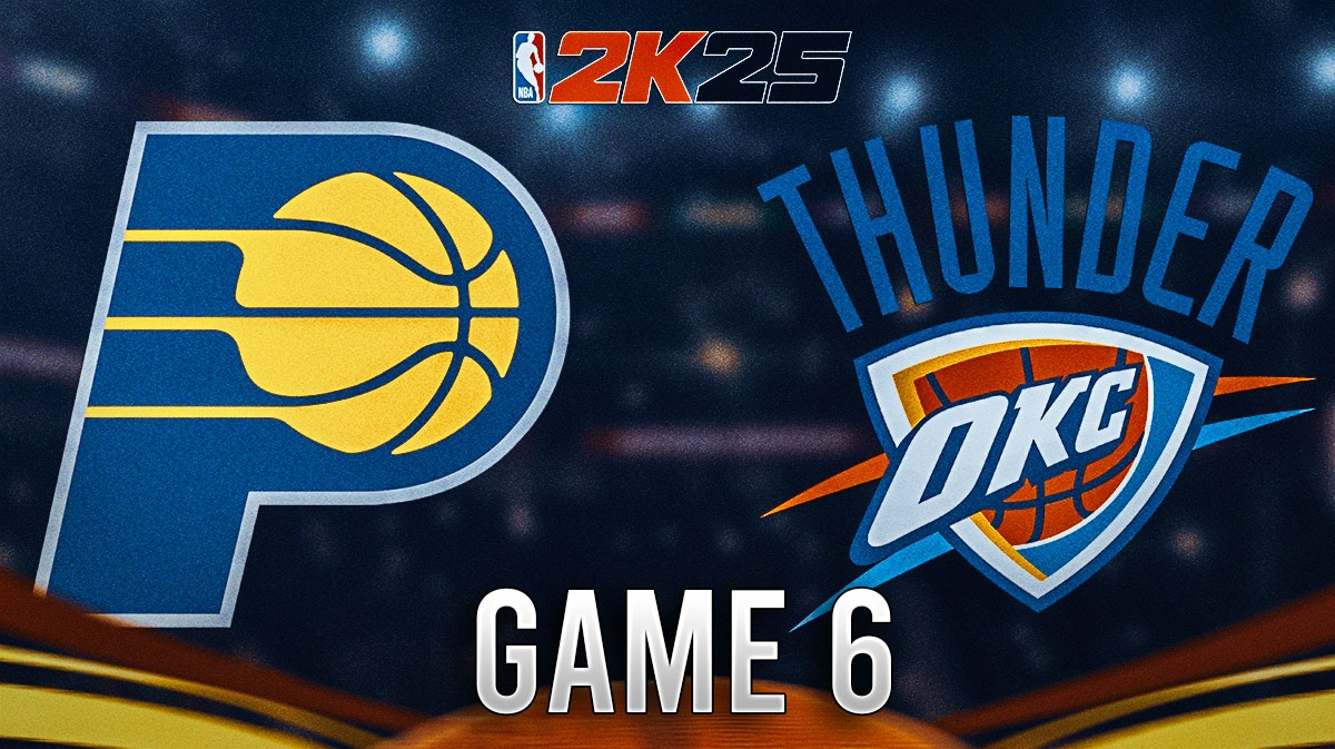 Thunder vs. Pacers Game 6 Results according to NBA 2K25