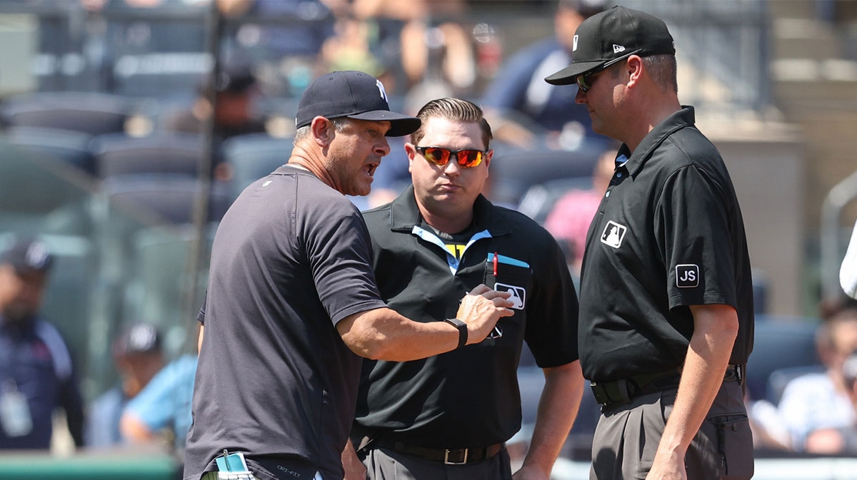 Yankees' Aaron Boone ripped by fans over bold claim after 7-1 loss to Astros