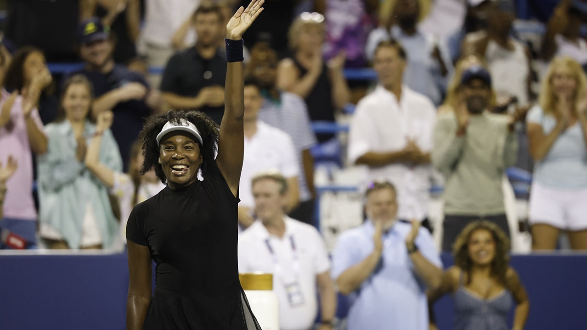 Venus Williams' doubles run at DC Open cut short after 2nd-round loss