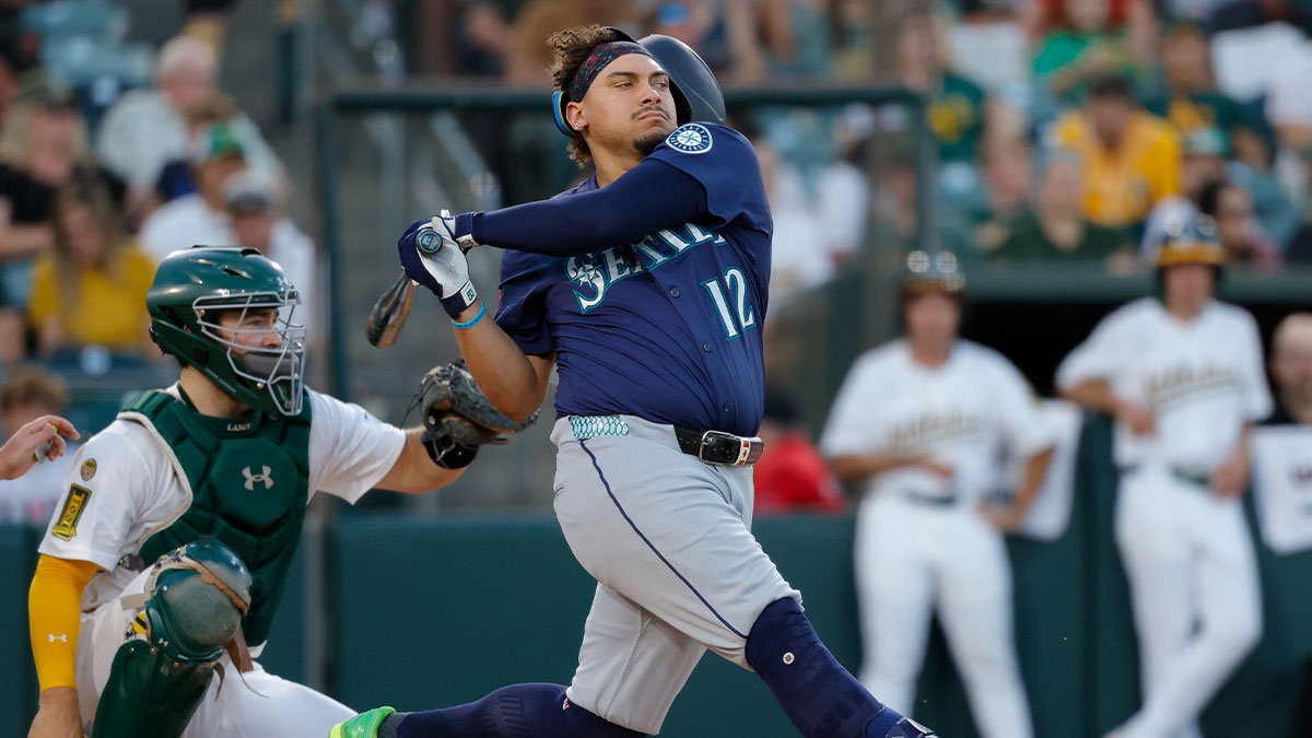 Mariners' Josh Naylor destroys Athletics pitch for first HR since trade