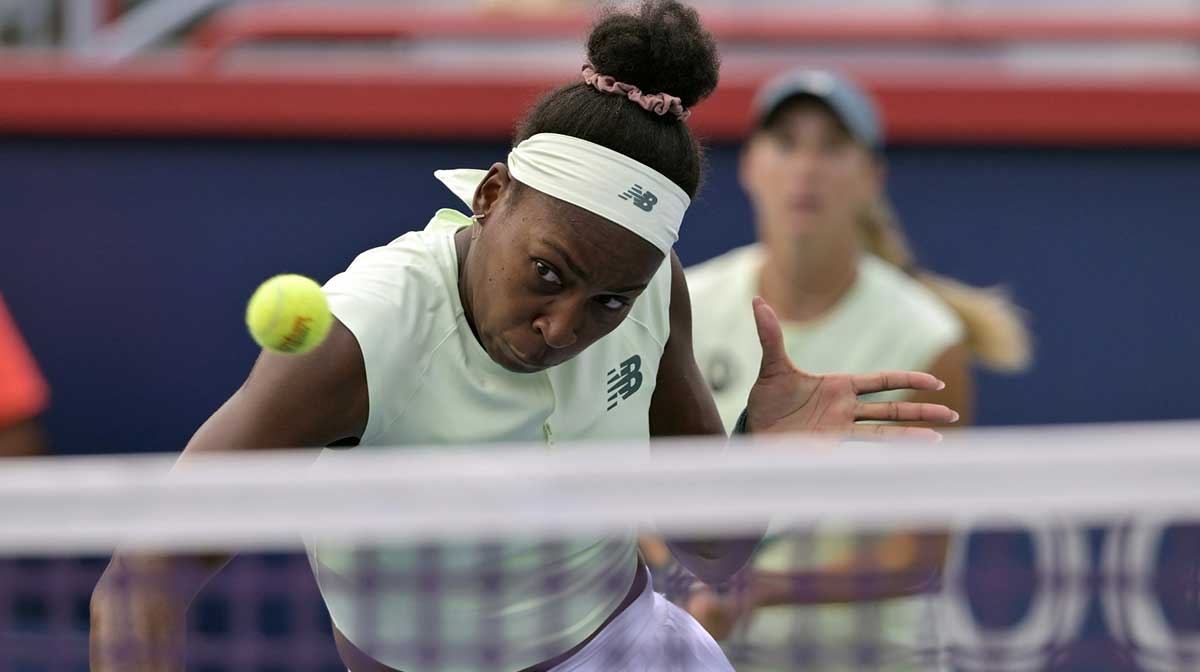 Coco Gauff still alive in Montreal despite singles loss