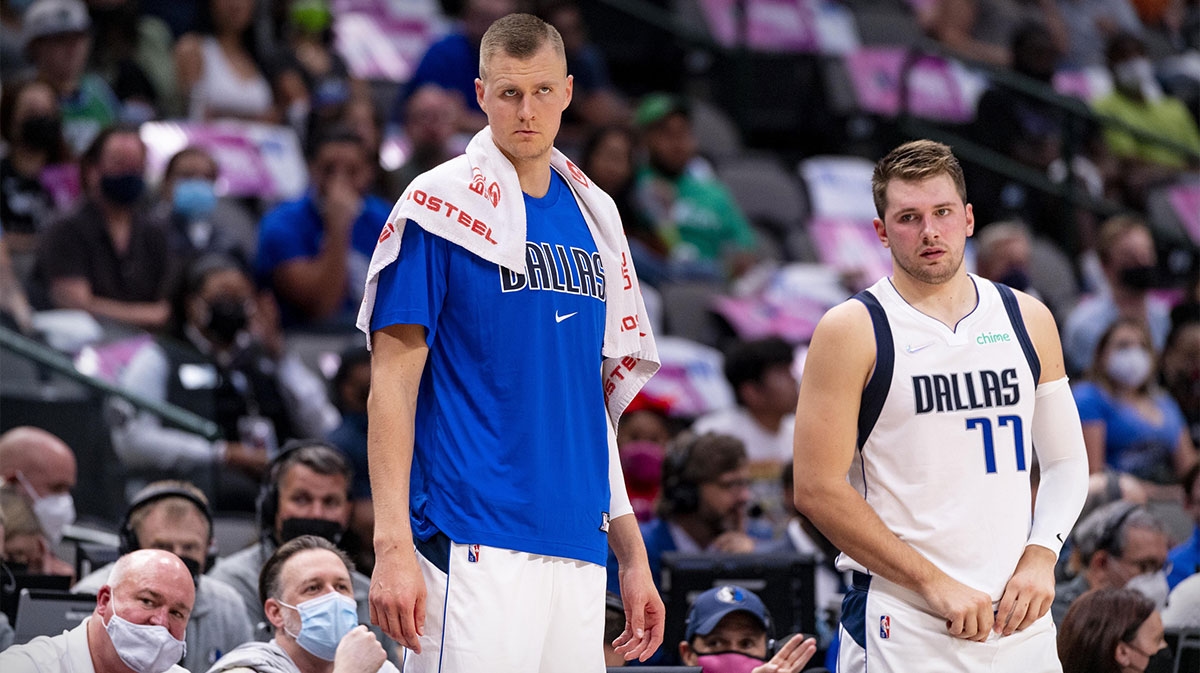 Lakers rumors: Insider shoots down Luka Doncic-Kristaps Porzingis reunion