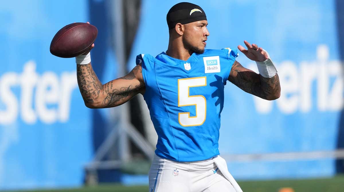 Chargers' Jim Harbaugh announces Hall of Fame game starting QB, and it's not Justin Herbert