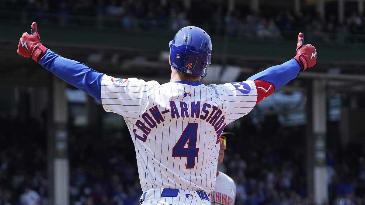Cubs' Pete Crow-Armstrong's swag has Caleb Williams noticing