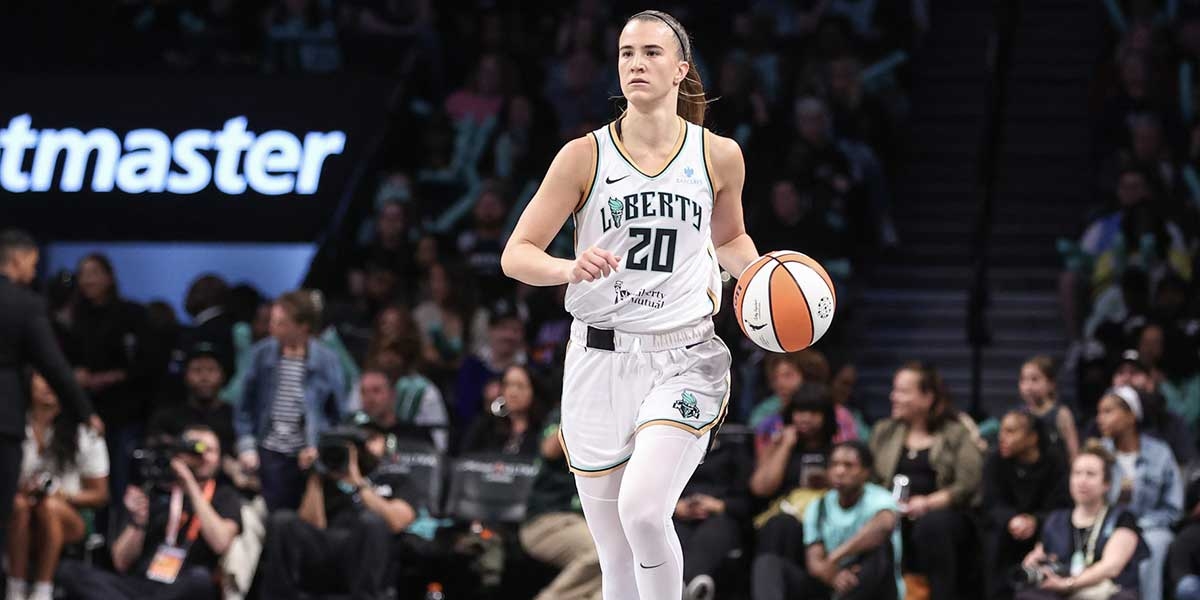 Sabrina Ionescu, Jackie Chan go viral before Liberty-Valkyries clash