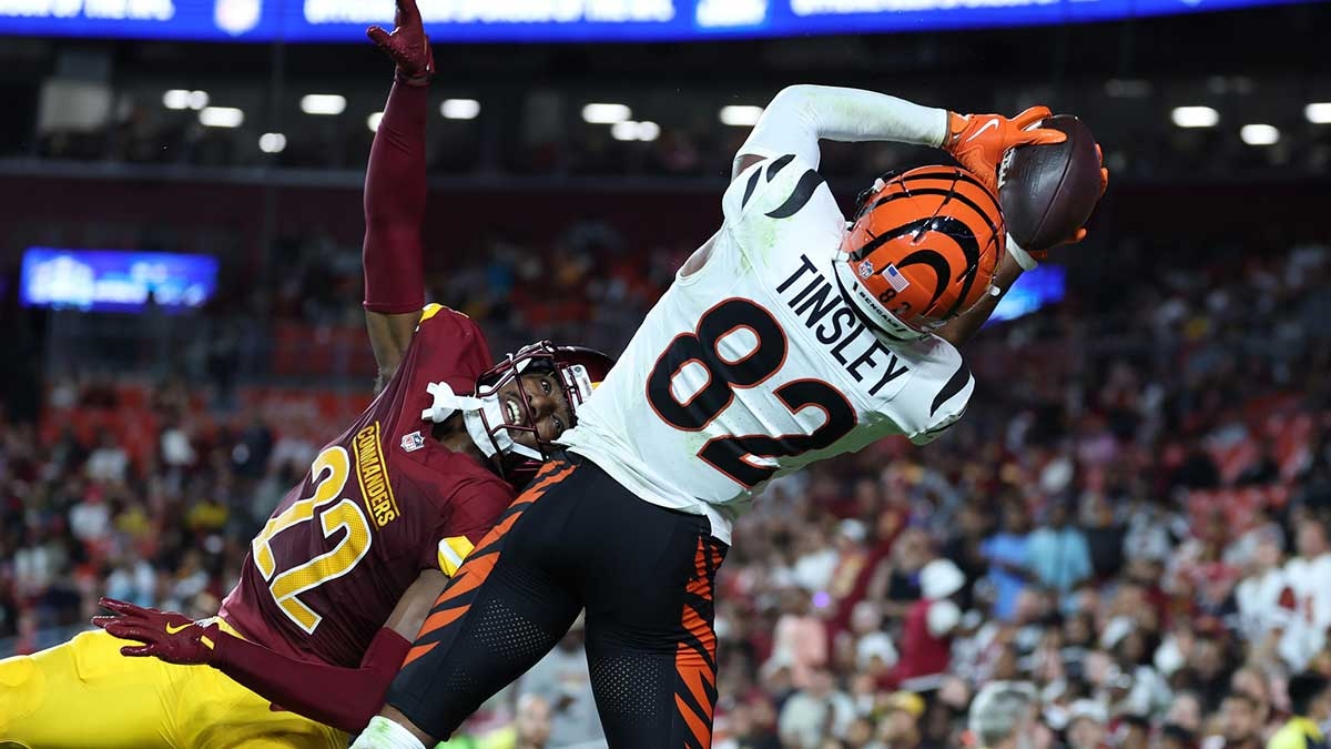 ‘Baller' undrafted Bengals WR reacts to electric bid to make roster