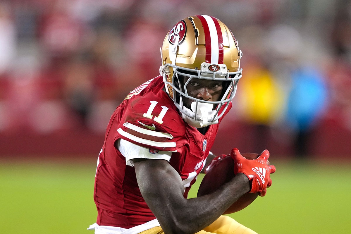 49ers sign WR with Brandon Aiyuk's injury return unknown