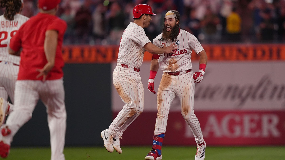 Phillies' Brandon Marsh hits personal milestone in wild walk off win vs. Cubs