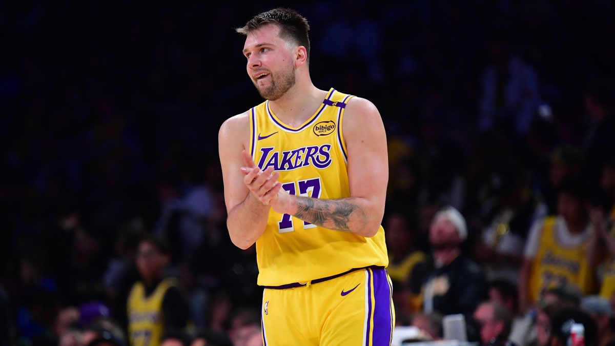 Lakers guard Luka Doncic's text that kickstarted offseason body transformation