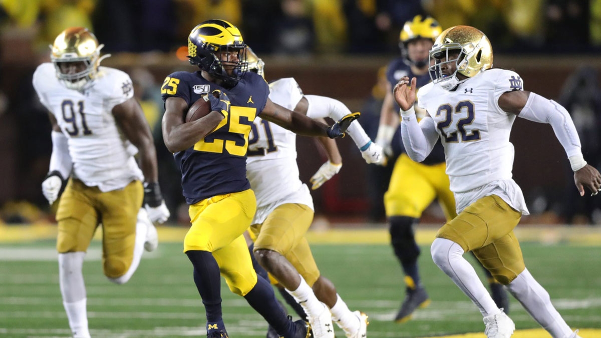 Michigan football, Notre Dame finalists for 4-star DL