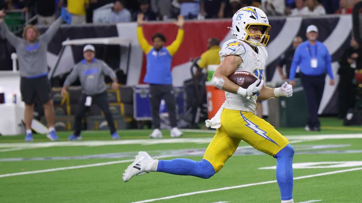 Chargers' Ladd McConkey dealing with 'minor' injury according to Jim Harbaugh