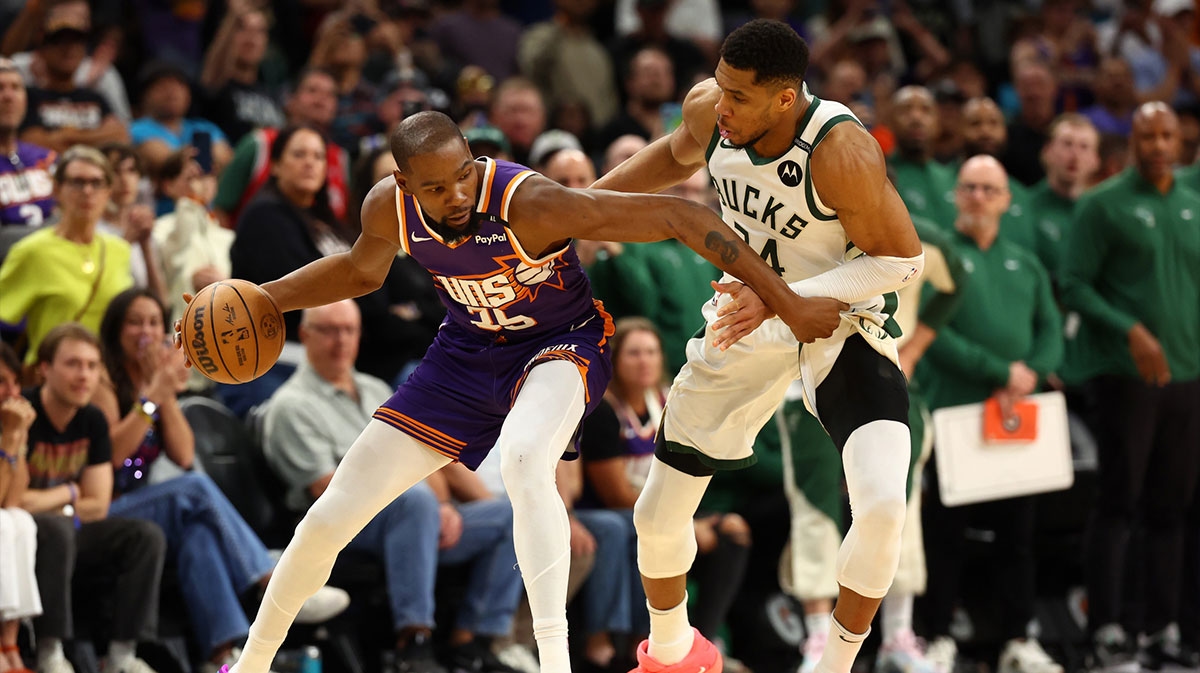 Bucks star Giannis Antetokounmpo's 2-word post after Kevin Durant trade