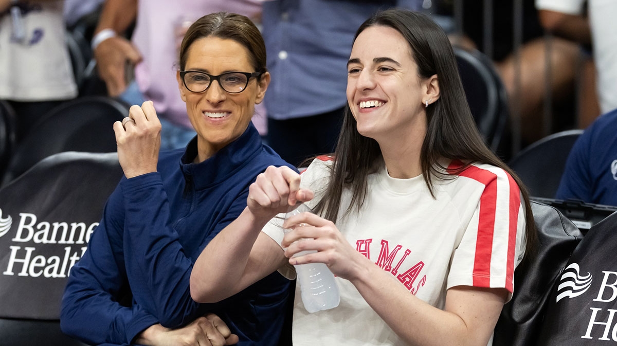 Fever star Caitlin Clark's euphoric reaction to Taylor Swift's guesting on Travis Kelce's show