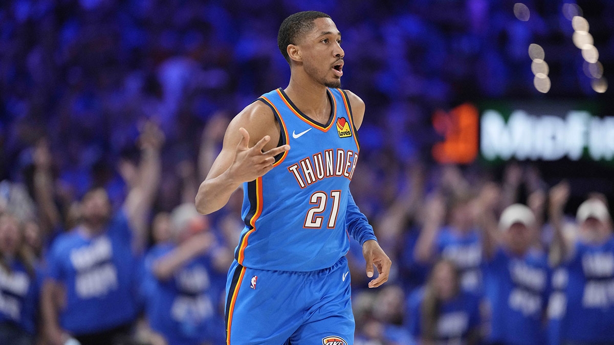 Why Thunder's Aaron Wiggins is ‘grateful' for Finals opportunity in Game 2