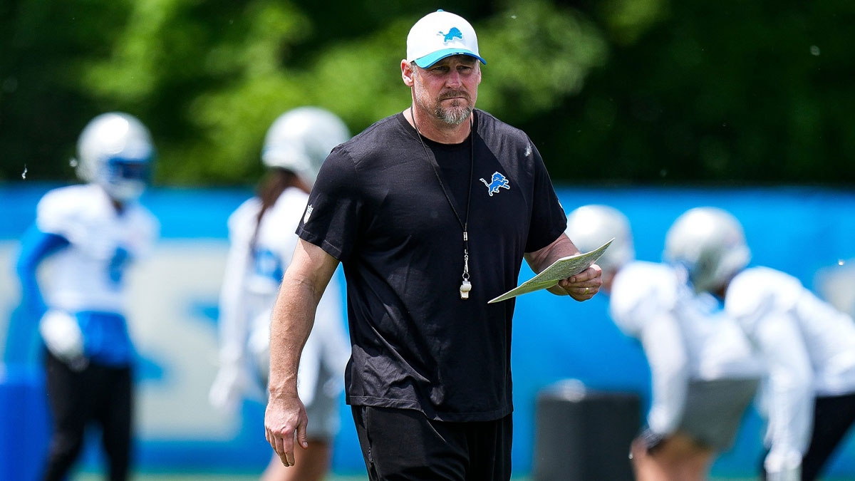 Lions' Dan Campbell embracing difficult 2025 schedule