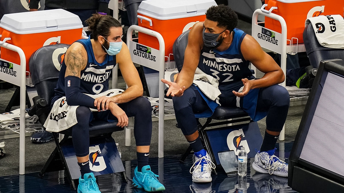 Karl-Anthony Towns' message for Ricky Rubio after guard's cryptic post