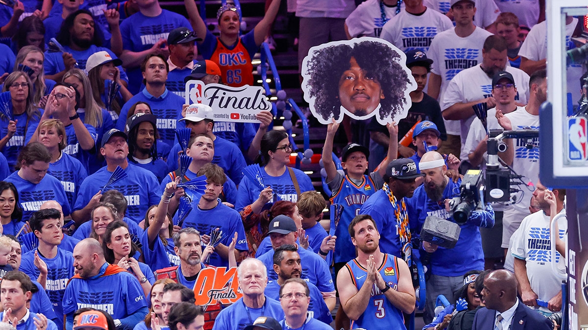 Thunder fans expected to invade Gainbridge Fieldhouse for possible title clincher