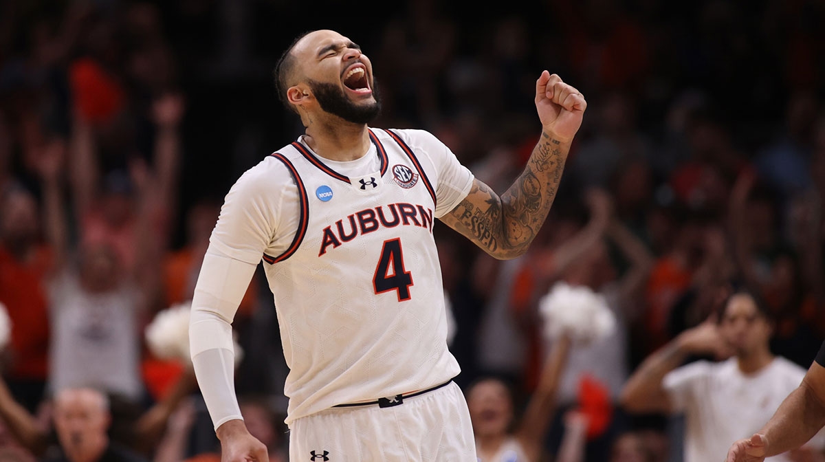 Auburn's perfect reaction after 76ers draft Johni Broome