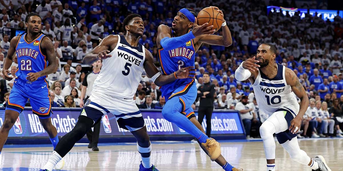 Timberwolves' Anthony Edwards tips hat to Thunder after Game 5 blowout