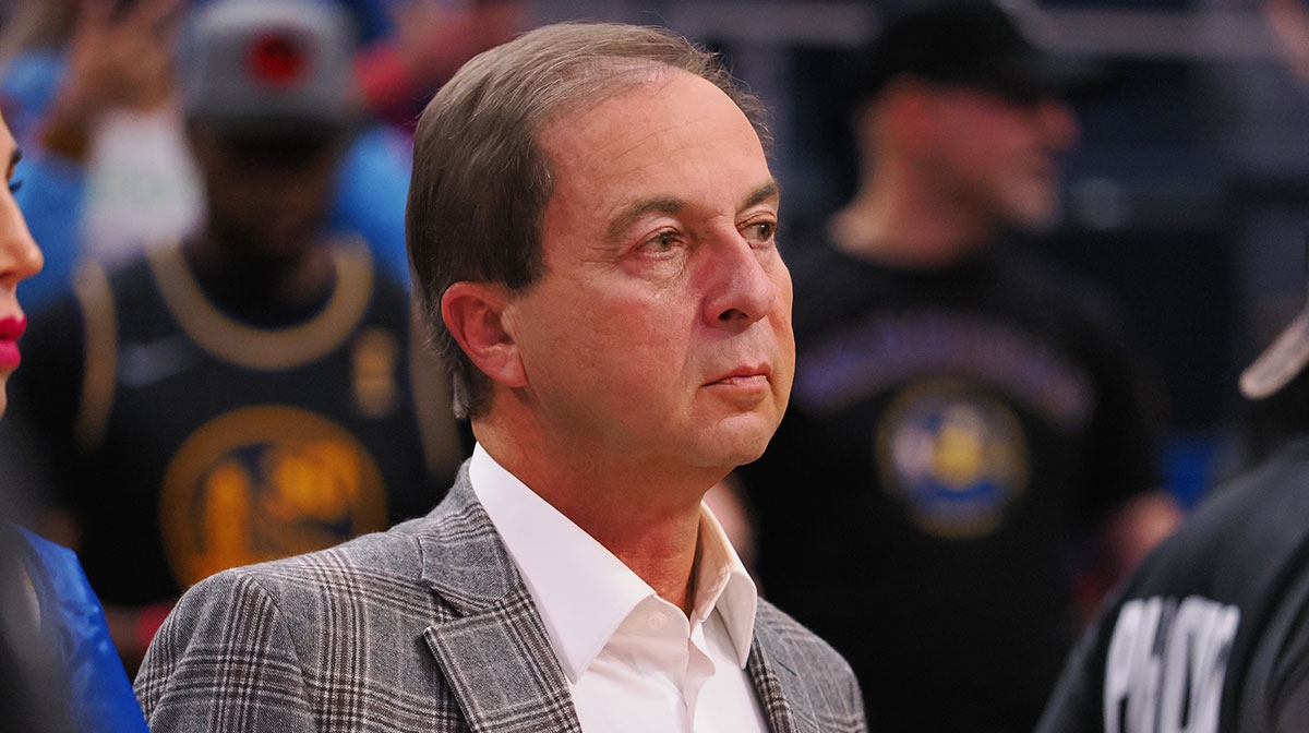 Joe Lacob's 5-word response to his son Kent quitting