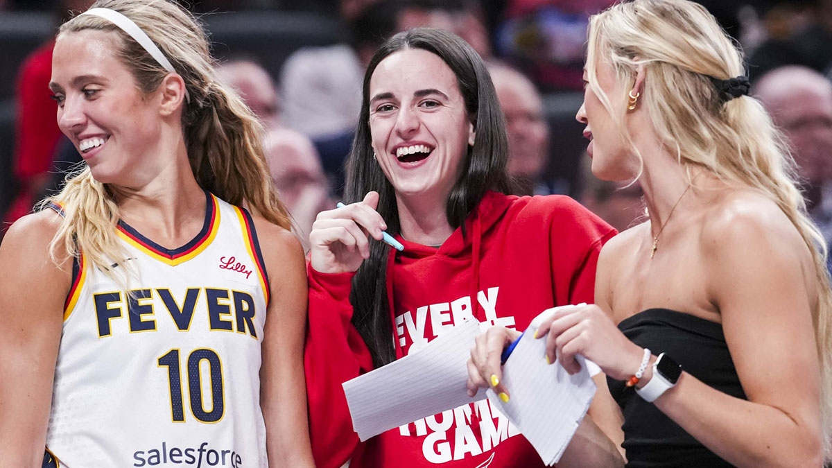 Sophie Cunningham rocks ‘Tres Leches' shirt in support of Caitlin Clark, Lexie Hull