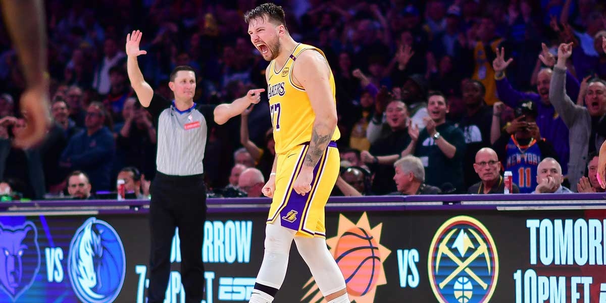 Lakers star Luka Doncic's 3-word message to NY after visit goes viral