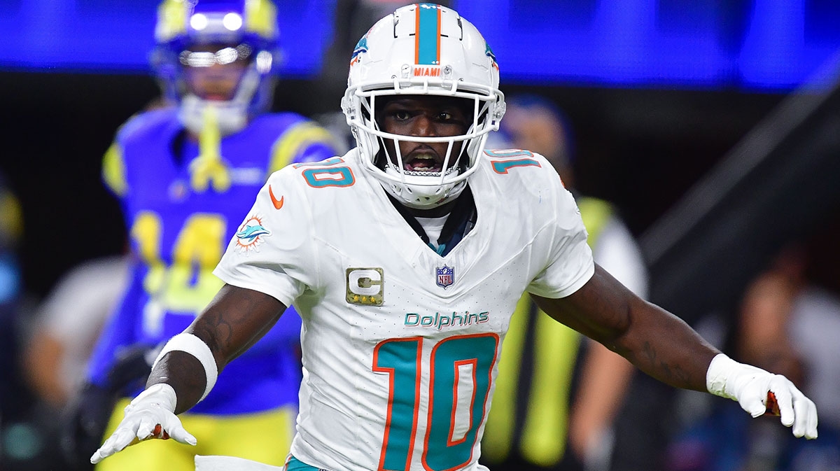 Tyreek Hill's hilarious reaction to Noah Lyles pulling out of race