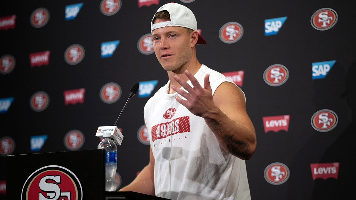49ers' Christian McCaffrey makes personal admission amid training camp