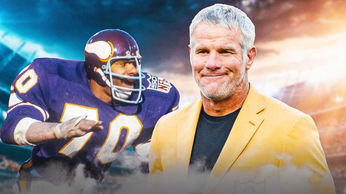 Brett Favre's heartfelt reaction to Vikings legend Jim Marshall's passing