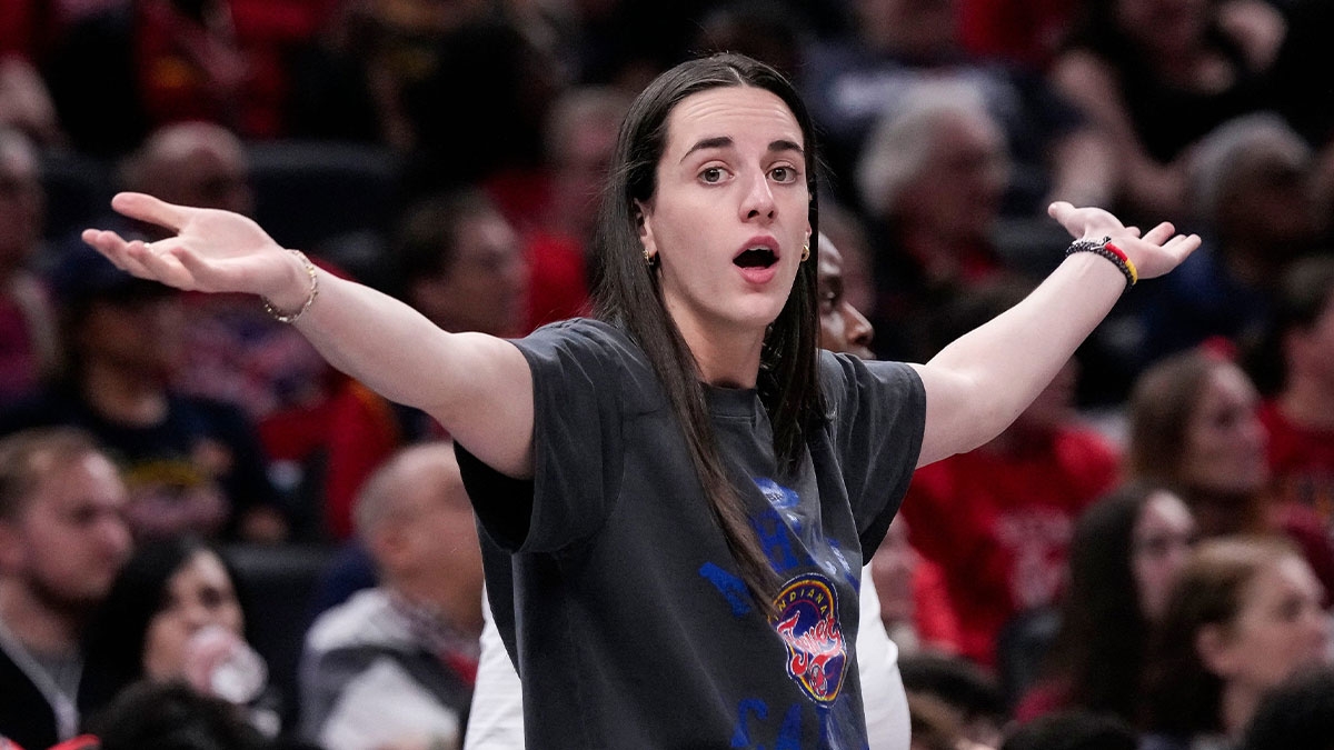 Fever's Caitlin Clark shows up to support Pacers in Game 6 vs. Knicks